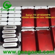 103450 1880mah Celda de batería